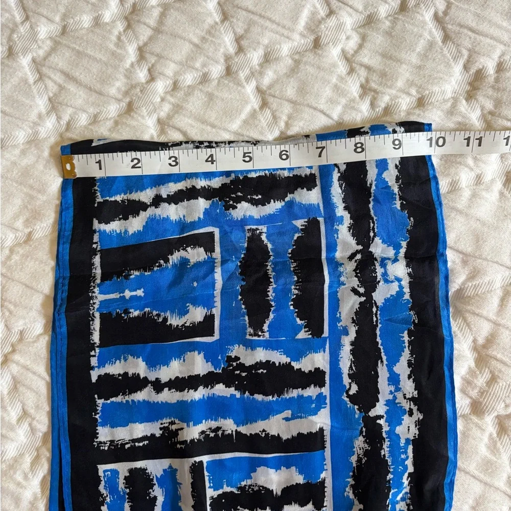 Vintage Vera Neumann 100% Silk Scarf: 1970s Geometric‎ Pop Art
